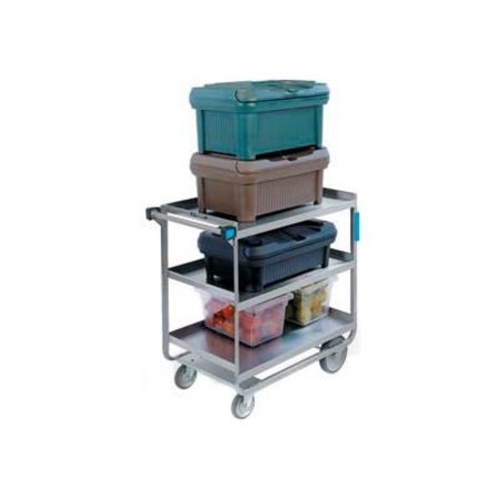 LAKESIDE MFG. Lakeside Steel Utility Cart w/3 Shelves, 700 lb. Cap, 32-5/8inL x 19-3/8inW x 34-1/2inH 722